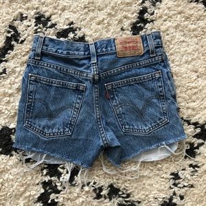 levi’s vintage jean shorts